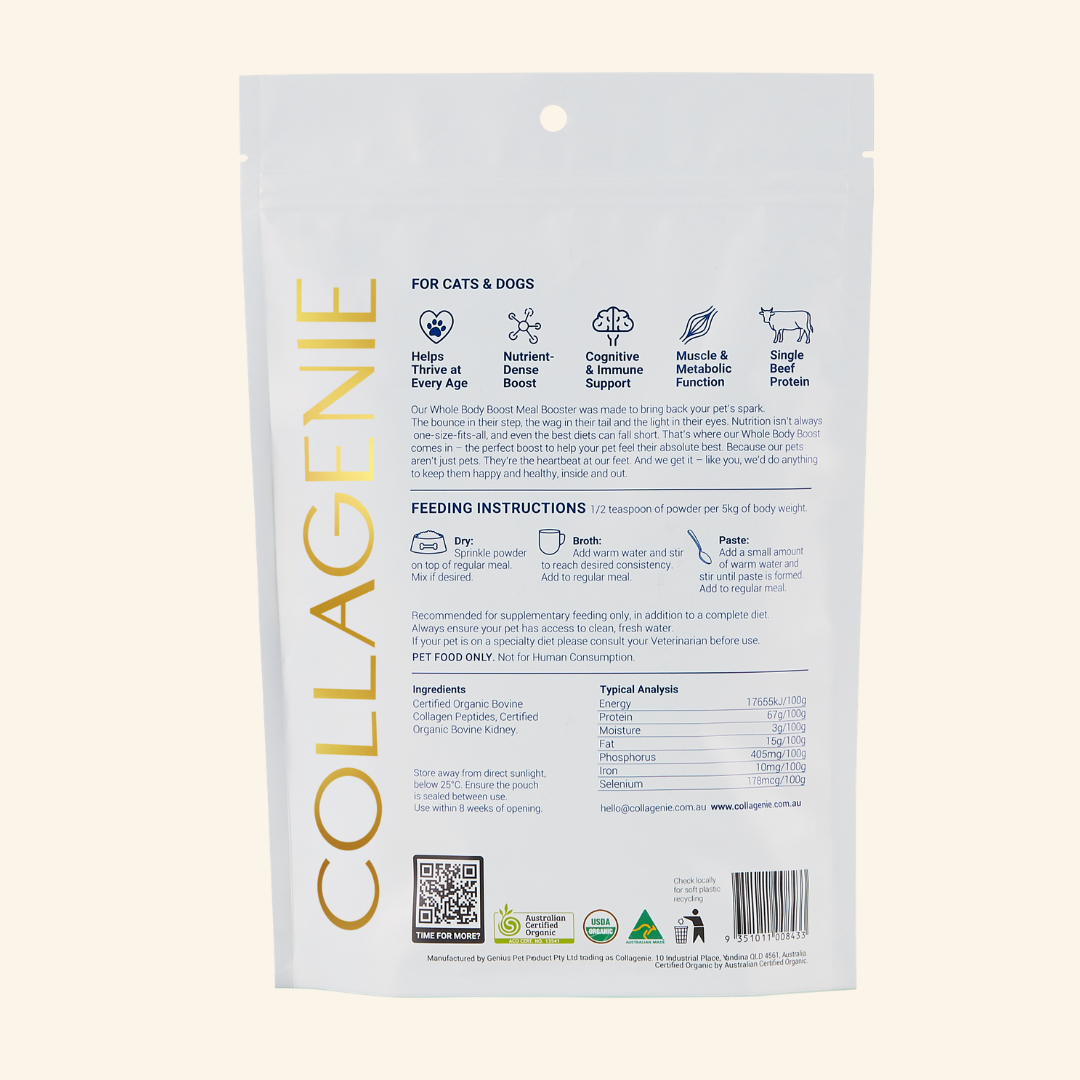 Whole Body Boost Certified Organic Meal Booster